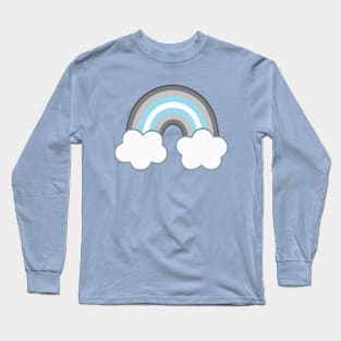 Demiboy rainbow Long Sleeve T-Shirt